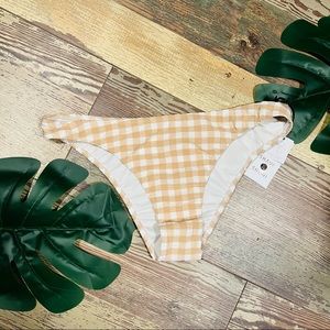 Women's Pucker Textured High Leg Extra
Cheeky Bikini Bottom